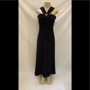 Armani Collezioni Collection Size 6 Black Sleeveless Maxi Dress